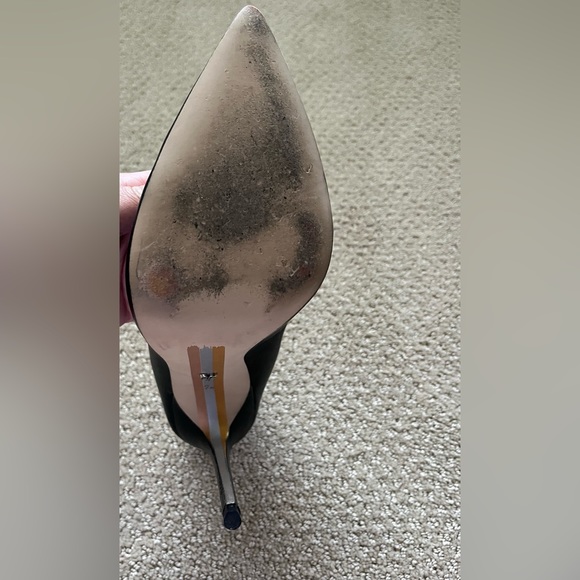 Sam Edelman Danna Pointed Toe Black Heels Size 7.5 - Picture 10 of 12